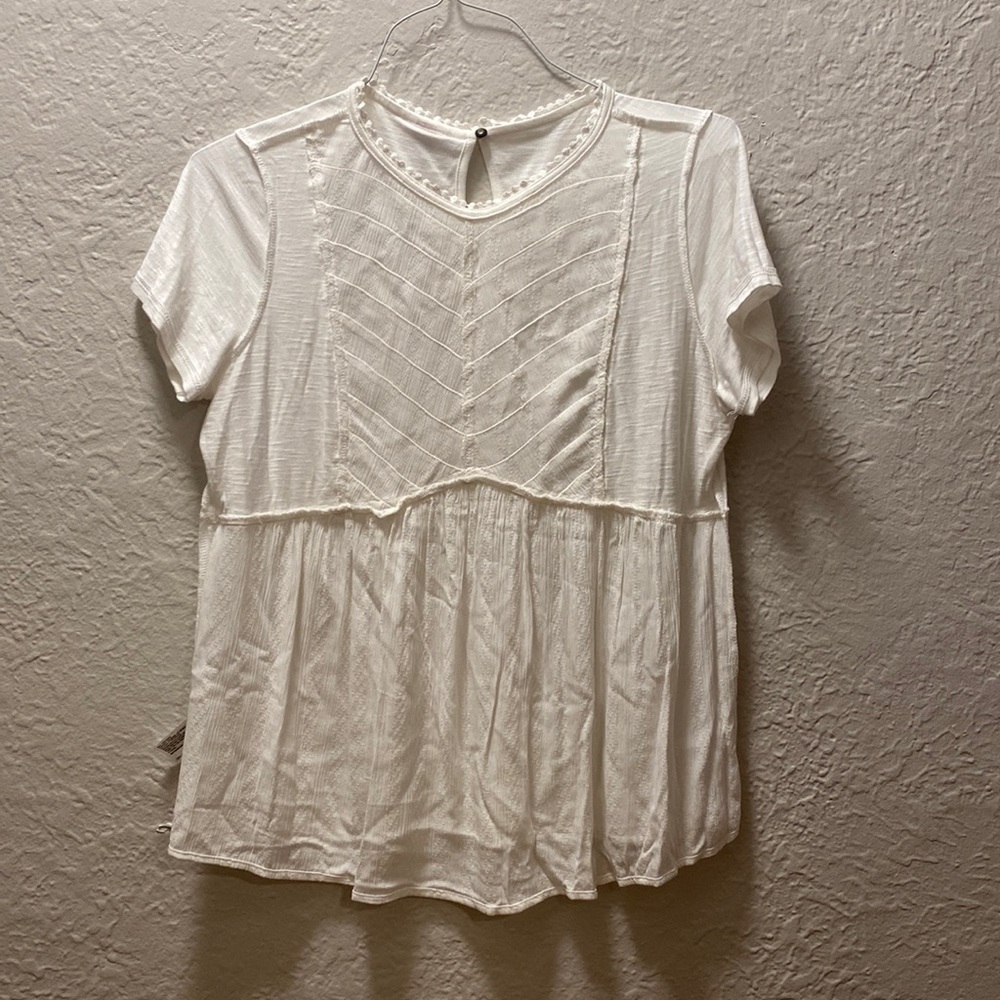 White top woman  S